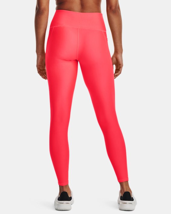 Women's HeatGear® No-Slip Waistband Full-Length Leggings, Red, pdpMainDesktop image number 1